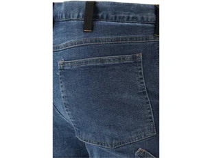 SPODNIE ROBOCZE MONTERSKIE STRETCH JEANS DARK BLUE ROZM. XL - Odzież robocza - miniaturka - grafika 9