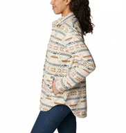 Kurtki i kamizelki sportowe damskie - Damska kurtka koszulowa polarowa Columbia Benton Springs Fleece Shirt Jacket - multikolor - COLUMBIA - miniaturka - grafika 1