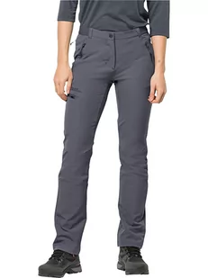 Jack Wolfskin Spodnie funkcyjne "Geigelstein" - Slim fit - w kolorze szarym - Spodnie sportowe damskie - miniaturka - grafika 1