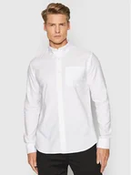 Koszule męskie - Selected Homme Koszula Regrick 16077359 Biały Regular Fit - miniaturka - grafika 1