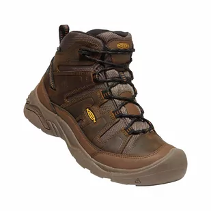 Buty trekkingowe męskie KEEN CIRCADIA MID WP - Buty trekkingowe męskie - miniaturka - grafika 2