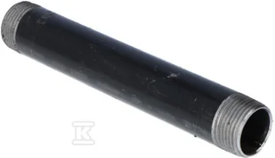 Sztucer stalowy czarny 1/2" dł.0.40m dwustronnie gwintowany - Akcesoria hydrauliczne - miniaturka - grafika 1