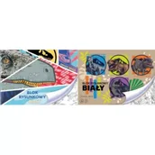 Szkolne artykuły papiernicze - Beniamin Blok rysunkowy A4/20K biały Jurassic park mix - miniaturka - grafika 1