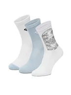 Skarpetki damskie - Roxy Skarpety AS_ROXY_05W_SS25 (3-PACK) Biały - miniaturka - grafika 1