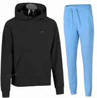 Spodnie sportowe damskie - 4F DAMSKI DRES BAWEĹNA KOMPLET BLUZA SPODNIE / rozm S - miniaturka - grafika 1