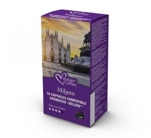 Cremesso La Boutique del Caff Srl Milano Dolce kapsułki do Delizio - 16 kapsułek - Kawa w kapsułkach i saszetkach - miniaturka - grafika 1