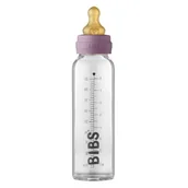 Butelki dla niemowląt - Butelka BIBS Baby Glass Bottle Mauve 225 ml - miniaturka - grafika 1