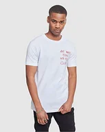 Koszulki męskie - Mister Tee Clique Tee T-Shirt, biały, XS MT689 - miniaturka - grafika 1