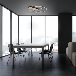 Lampa sufitowa LED Nico Duo 3 000 K okrągła, złota - Lampy sufitowe - miniaturka - grafika 2