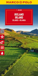 Irlandia. Mapa drogowa. 1:350 000 - Mapy i plansze edukacyjne - miniaturka - grafika 1