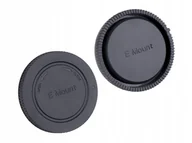 Akcesoria fotograficzne - DEKIELEK zaślepka DO BODY I TYŁ OBIEKTYWU do NEX - miniaturka - grafika 1