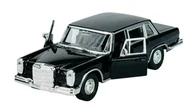 Samochody i pojazdy dla dzieci - WELLY OLD TIMER 1963 MERCEDES-BENZ 600 CZARNY 1:34 43834 - miniaturka - grafika 1
