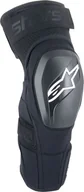 Kurtki rowerowe - Alpinestars Ochraniacze na kolana ALPINESTARS A-IMPACT PLASMA ELITE SHIELD KNEE PROTECTORS, Black White, Ochrona level 2 Rozmiar: XL - miniaturka - grafika 1