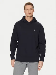 Gant Bluza Original Shield 2014016 Granatowy Regular Fit - Bluzy męskie - miniaturka - grafika 1