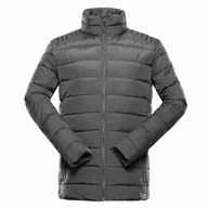 Kurtki męskie - ALPINE PRO Kurtka męska ocieplana miejska Garat szary r.XXL - miniaturka - grafika 1