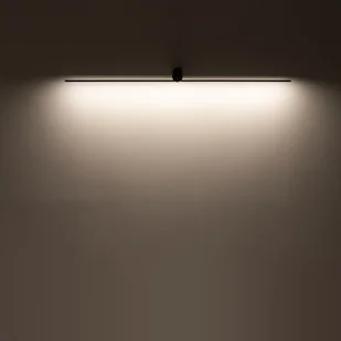 Czarny kinkiet Spin z oświetleniem LED 3000K idealny do przedpokoju - Lampy ścienne - miniaturka - grafika 1
