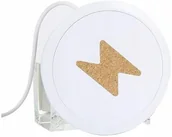 Ładowarki do telefonów - Ładowarka Indukcyjna Biurkowa Chowana + Hub 2xusb - miniaturka - grafika 1