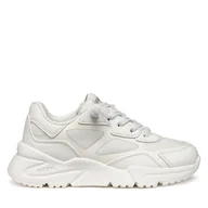 Buty dla dziewczynek - Sneakersy Geox J Loftus J55M2B 1454 C1000 S Biały - miniaturka - grafika 1
