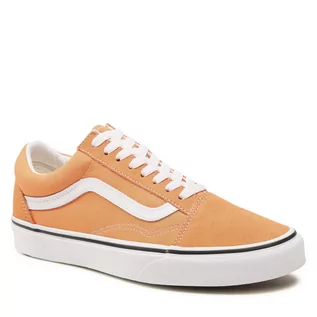 Trampki damskie - Vans Tenisówki Old Skool VN0A38G19GC1 Cadmium Orange/True White - grafika 1