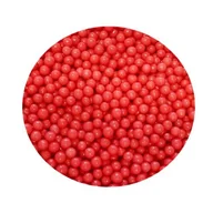 Dodatki do ciast w proszku - POSYPKA PEREŁKI GROSZKI CUKROWE czerwone 4mm 25g - miniaturka - grafika 1