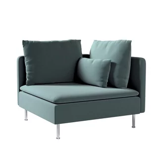 Dekoria pl pl Pokrowiec na sekcję narożną Söderhamn zgaszony szmaragd welwet 99 x 99 x 83 cm Ingrid 1008-705-36 - Pokrowce na meble Dekoria pl pl Pokrowiec na sekcję narożną Söderhamn zgaszony szmaragd welwet 99 x 99 x 83 cm Ingrid 1008-705-36 - Pokrowce na meble - miniaturka - grafika 1