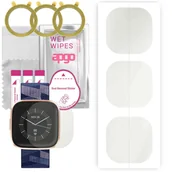 Akcesoria do smartwatchy - 3x Folia hydrożelowa MATOWA do Fitbit Versa 2 SE - apgo Smartwatch Hydrogel MATTE Protection Ochrona na ekran smartwatcha - miniaturka - grafika 1