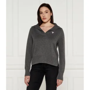 Guess Jeans Sweter Regular Fit - Swetry damskie - miniaturka - grafika 1