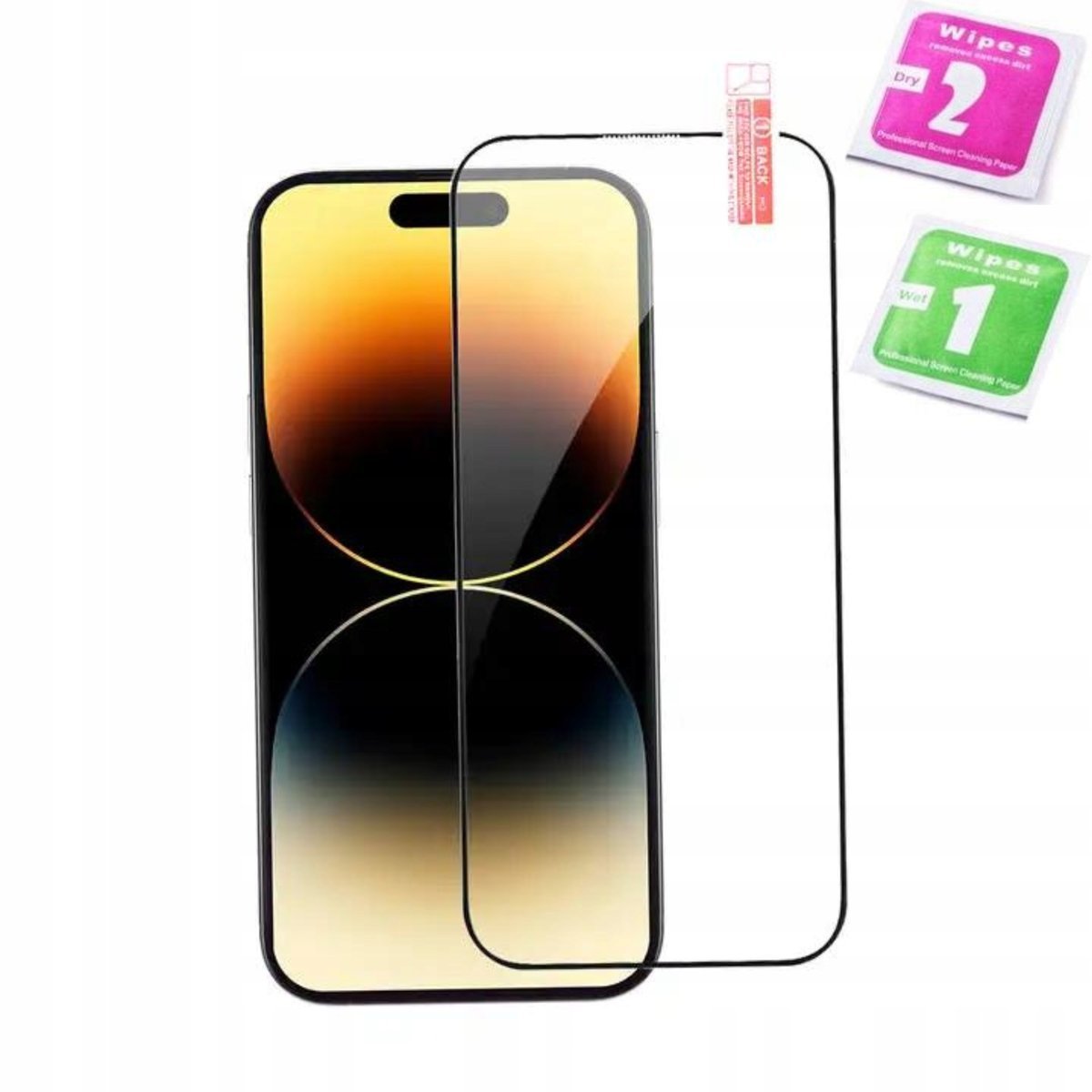 HARTOWANE SZKŁO 9H FOLIA OCHRONNA APPLE IPHONE 15