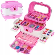 Zabawki kreatywne - ZESTAW DO MAKIJAŻU MALOWANIA PAZNOKCI MAKE UP DLA DZIECI KUFEREK - miniaturka - grafika 1