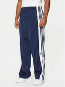 Spodnie sportowe męskie - adidas Spodnie dresowe Adibreak JD4268 Granatowy Loose Fit - miniaturka - grafika 1