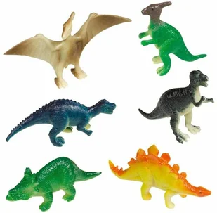 Amscan Mini figurki Happy Dinosaur 8 szt. 9903983 - Urodziny dziecka - miniaturka - grafika 5
