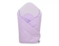 Rożki i beciki - Rożek Z Usztywnieniem- Miś Z Kokardką Fioletowy - miniaturka - grafika 1