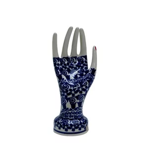 Ceramiczny stojak na biżuterię Ceramika Bolesławiec - Biżuteria - akcesoria - miniaturka - grafika 1