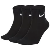 Skarpetki damskie - Nike, Skarpety męskie, 3-pack, Everyday Lightweight Ankle SX7677 010, czarny, rozmiar 34/38 - miniaturka - grafika 1