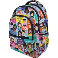 Plecaki szkolne i tornistry - Grafoplás 37502214 plecak szkolny, kolekcja Revolution, Move On, wyściełana kieszeń na laptopa, możliwość dopasowania do wózka, 33 x 46 x 22,5 cm, pojemny, wielokolorowy, 33 x 46 x 22,5 cm, - miniaturka - grafika 1