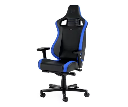 noblechairs noblechairs EPIC Compact Gaming chair Kolor CZARNY/carbon/blue