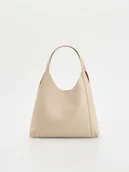 Torebki damskie - Reserved - Torebka hobo - złamana biel - miniaturka - grafika 1