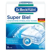 Środki do prania - Dr. Beckmann Super Biel Intensywne Wybielanie Tkanin 3 X 40 G - miniaturka - grafika 1