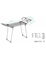 Suszarki na ubrania - VILEDA Suszarka Premium 2w1 157332 - miniaturka - grafika 1