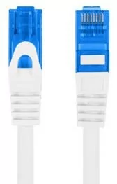 LANBERG Kabel sieciowy LAN RJ45 RJ45 2 m Biały - Kable komputerowe i do monitorów - miniaturka - grafika 2