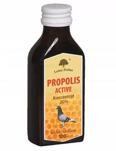 Propolis Leśna Dolina 100 ml Dla Gołębi 20% - Witaminy i odżywki dla ptaków - miniaturka - grafika 1