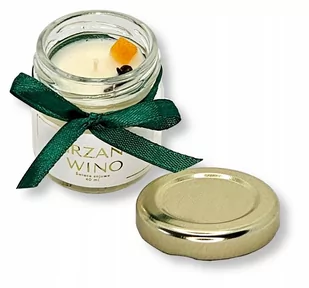 Mini Świeca Sojowa 40 ml ręcznie wykonana śwęta - zapach Grzane Wino - Świece - miniaturka - grafika 1