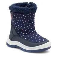Buty dla dziewczynek - Śniegowce Peppa Pig AW23-228PP Granatowy - miniaturka - grafika 1