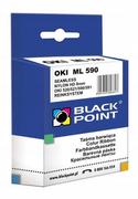 Taśmy do drukarek barwiące - Black Point BLACKPOINT Taśma barwiąca KBPO520 | Oki ML 520/590 | czarna, nylon - miniaturka - grafika 1