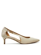 Czółenka - MICHAEL Michael Kors Szpilki Veronica 40H3VRMP2L Beżowy - miniaturka - grafika 1