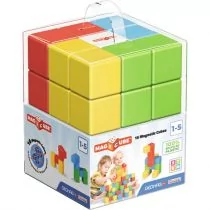 GeoMag zestaw magnetyczny Magicube Green Line 16 - Klocki - miniaturka - grafika 1