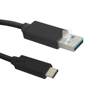 Qoltec Kabel USB 3.1 typ C męski USB 3.0 A męski 0.25m 50420 - Kable USB - miniaturka - grafika 2