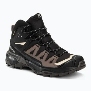 Buty trekkingowe damskie Salomon X Ultra 360 MID GTX black/plum kitten/shale - Sport OUTLET - miniaturka - grafika 1