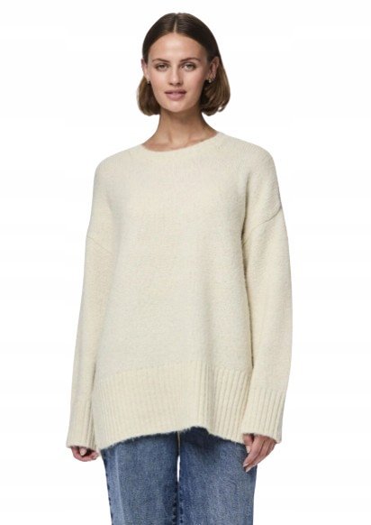 PIECES DAMSKI SWETER Z DZIANINY WKŁADANY PRZEZ GŁOWĘ S XQA