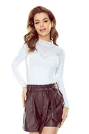 Bluzki damskie - Bluzka Kalina Eldar biały S - miniaturka - grafika 1